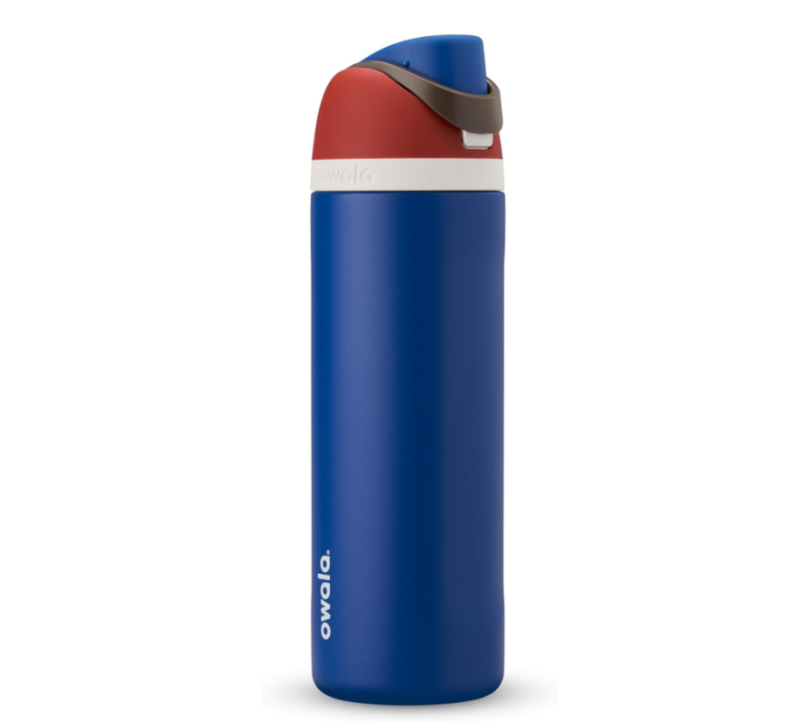 Owala Marvel FreeSip WaterBottle – 24oz Captain America