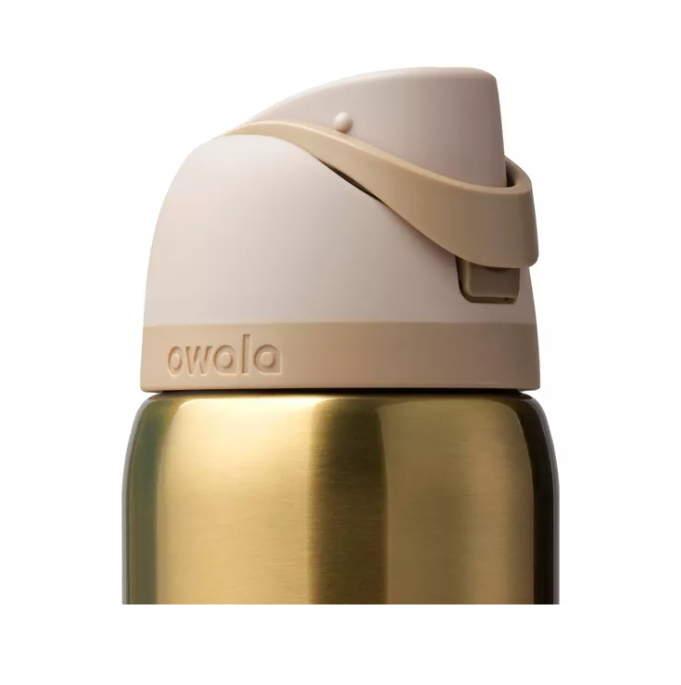 Owala Holiday Special Edition –32oz FreeSip Metallic Gold