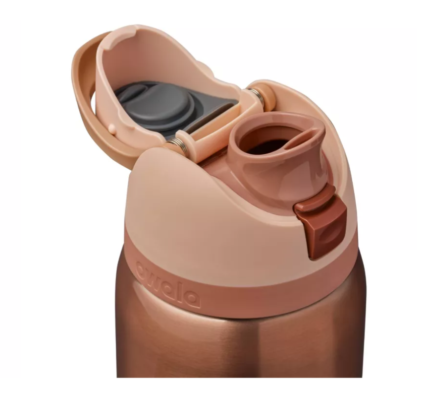 Owala Holiday Special Edition –32oz FreeSip Metallic Rose Gold