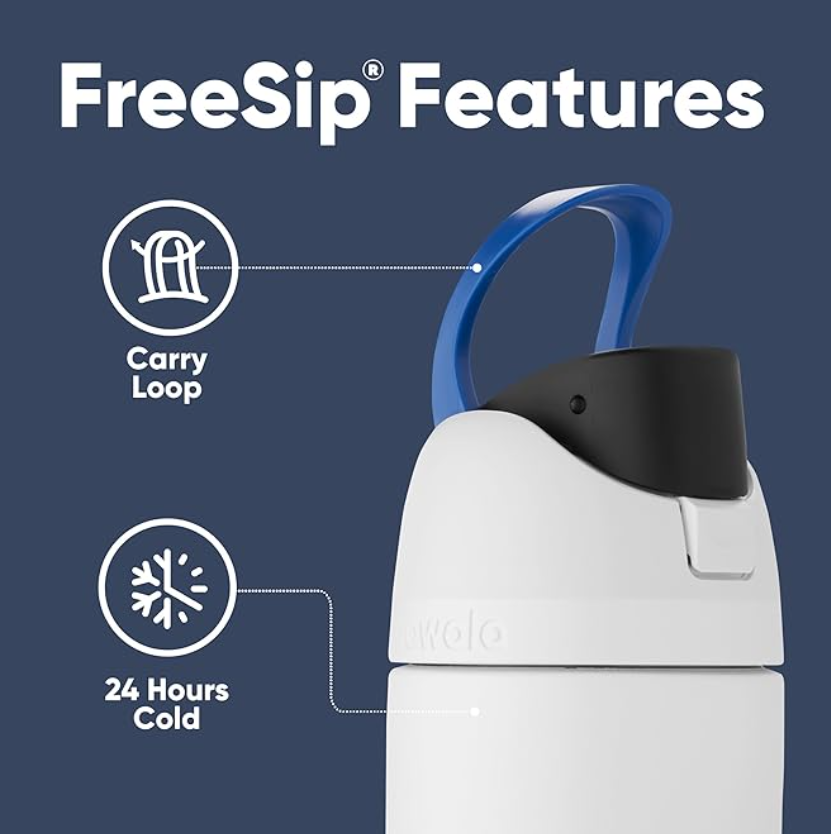 Owala Star Wars FreeSip WaterBottle – 24oz Stormtrooper