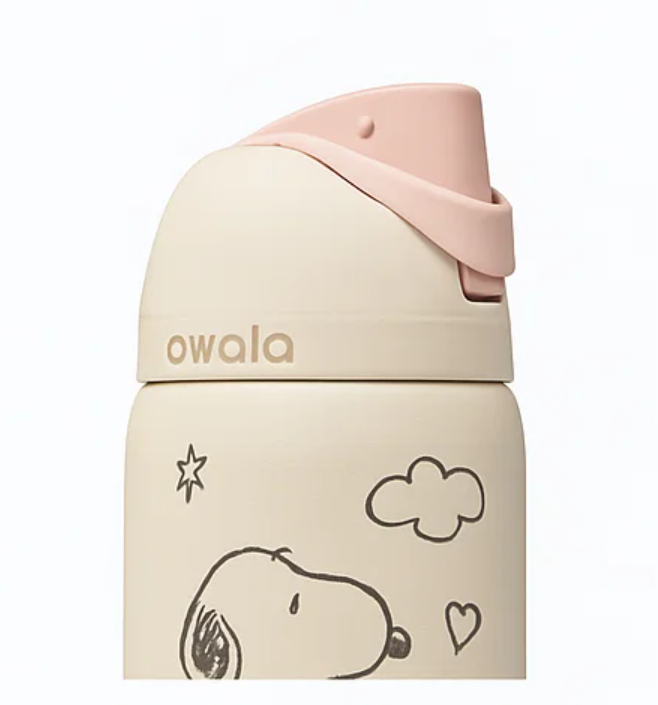 Owala Freesip × SnoopyStainless Steel Insulated StrawBottle 32oz