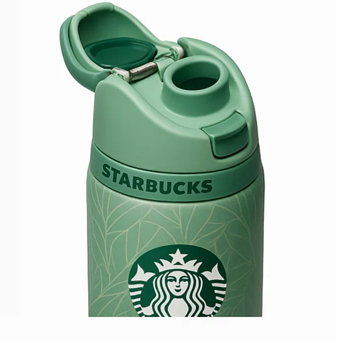 Owala × Starbucks 32oz Stainless Steel Bottle Sage Green