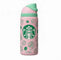 Owala × Starbucks Free SipStainless Steel Insulated StrawBottle 32oz – Blush Mint