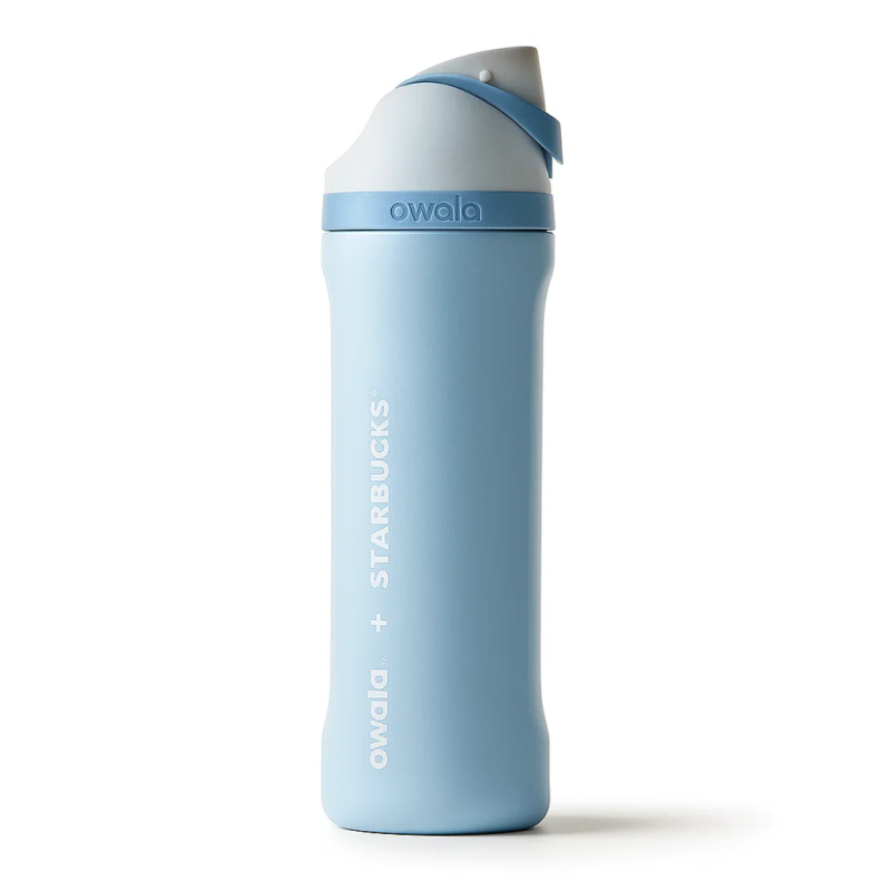 Owala x Starbucks LimitedEdition Stainless Steel WaterBottle 24oz – Dusty Blue