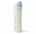 Owala x Starbucks LimitedEdition Stainless Steel WaterBottle 24oz – White Blue