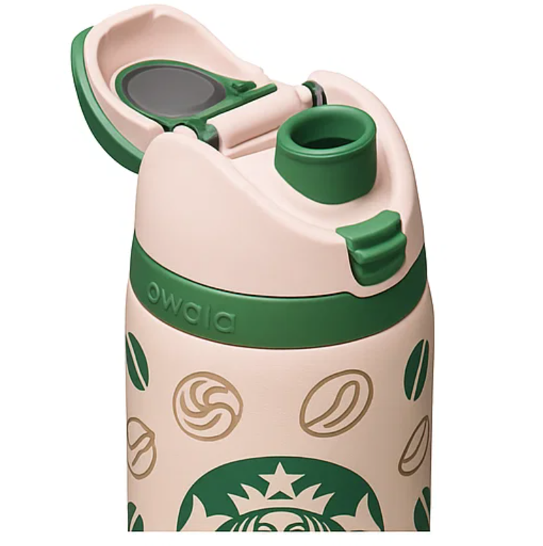 Owala × Starbucks Free SipStainless Steel Insulated Bottle32oz – Blush Cream